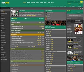 Bet365 website