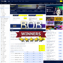 Bookmaker William Hill free bet 2024